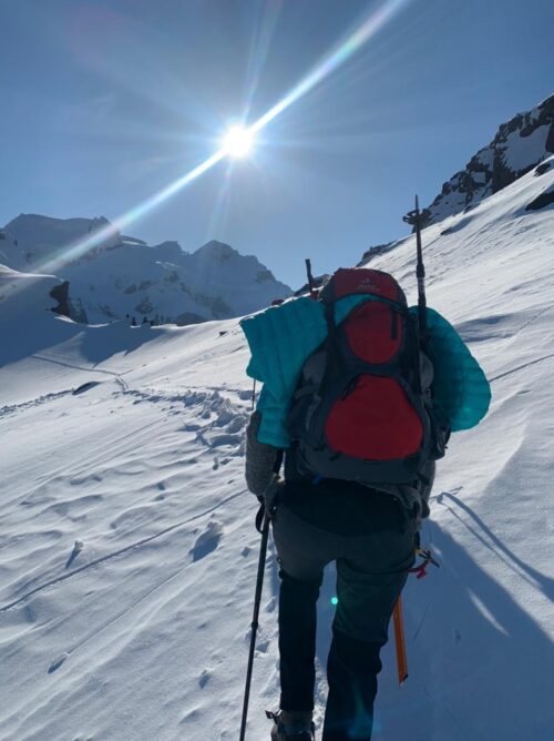 Hrútsfjallstindar. Fjallganga