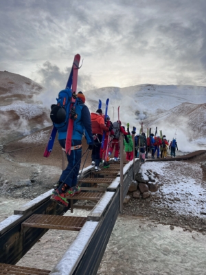 Kerlingarfjöll. Fjallaskíðanámskeið