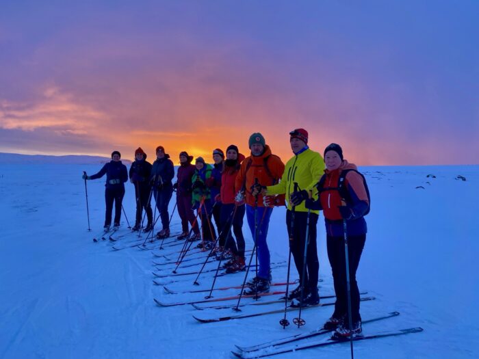 Úti ferðaskíði. Byrjendanámskeið