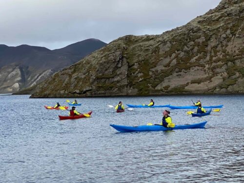 Hvítárvatn. Kajak og fjallganga
