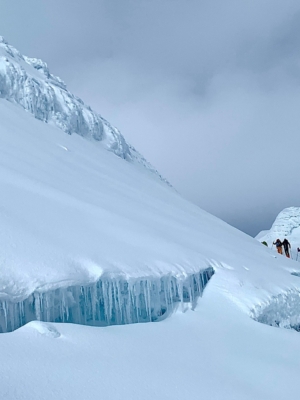 Eyjafjallajökull. Ferðaskíði