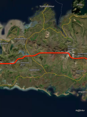 Snæfellsnesið endilangt. Raðganga