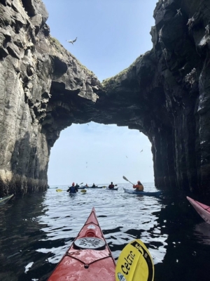 Arnarstapi-Hellnar. Kajak